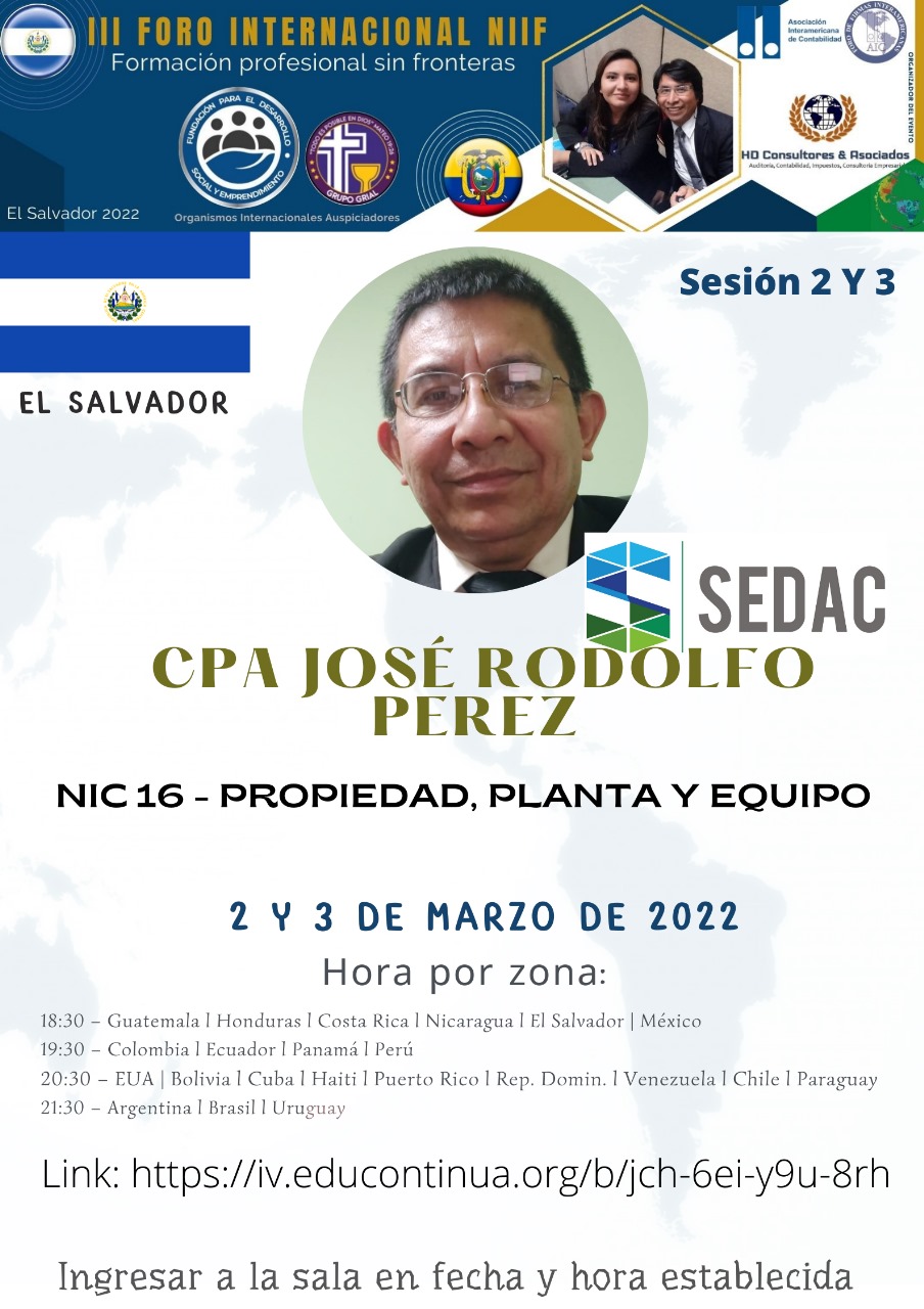 III Foro Internacional NIF 8